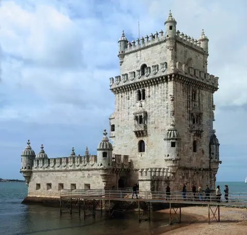 Torre de Belém a orillas del Tajo, Lisboa